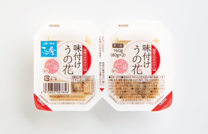 プラスもう一品 味付けうの花 | さとの雪食品株式会社